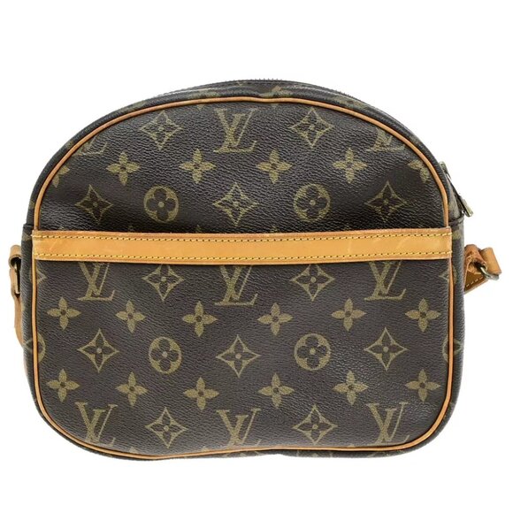 LOUIS VUITTON Senlis Shoulder Bag Monogram Leather Brown France M51222 87ED702 - Picture 13 of 16